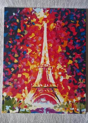 Картина по номерам готова