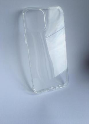 Прозорий силіконовий чохол для iphone 12 pro