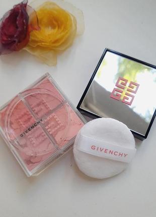 Розсипчаста пудра-рум'яна - givenchy prisme libre blush # 2 taffetas rose