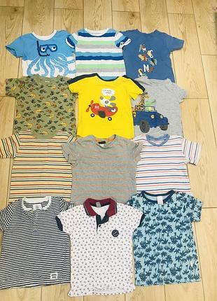 Футболки (майки )98 ,лот із 12 майок .