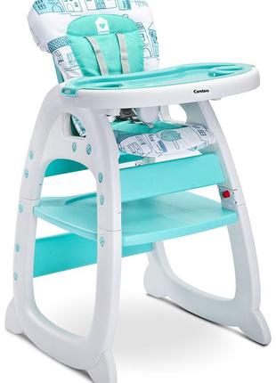 Стільчик-трансформер для годування caretero homee mint3 фото