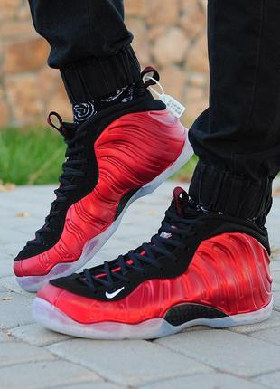 Nike air foamposite one metallic red