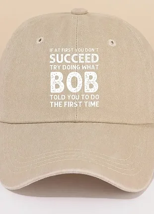 Кепка / бейсболка bob