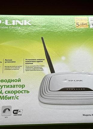Маршрутизатор інтернет wifi4 tp-link tl-wr841n