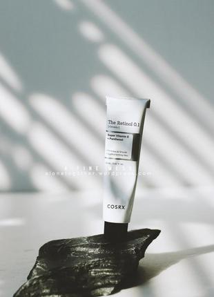 Cosrx the retinol 0.1 cream – крем с ретинолом 0.1%
20 ml