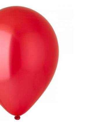 1102-0264 кульки пастельні червоні, 100 штук