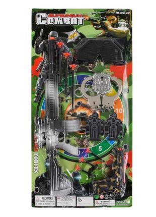 556-8 военный набор, 2 оружия, 6 патронов на присоске, в слюде