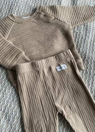 Набір для дівчинки, светр 68 розмір, лосіни 74 розмір