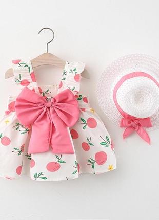 Сукня на літо + капелюх (5)
