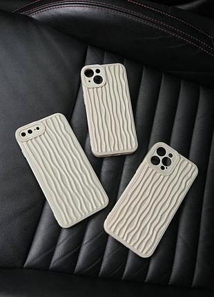 Бежевые чехлы на айфоны