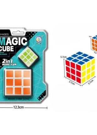 750-203 кубик рубика, два вида 5х5х5 и 3х3х3 см. на листе