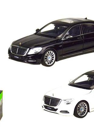 24051 w машина метал welly 1:24 mercedes