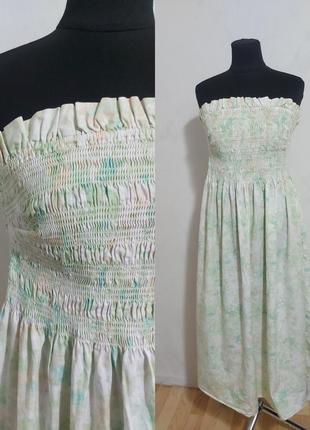 Платье из поплина  h&m3 фото