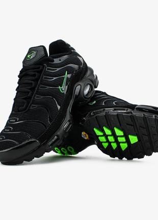 Мужские кроссовки nike air max plus tn black volt 41-42-43-44-45