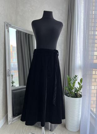 Шикарная бархатная юбка от бренда caroll paris