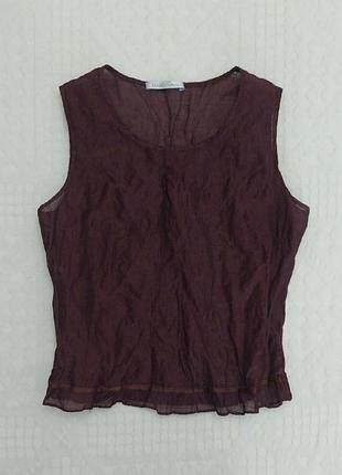 Блуза, від liu jo, органза,