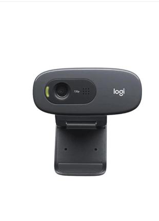 Веб-камера logitech c270 hd 720p usb 2.0 для пк и ноутбука черный (1010-599-00)