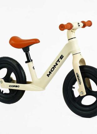 Велобіг «corso monte» sq-06984 (1) нейлонова рама, нейлонова вилка, надувні колеса 12’’, в коробці