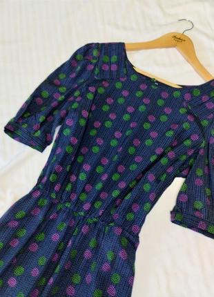 Легкое платье в горошек2 фото