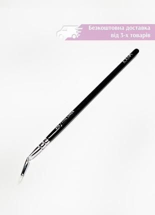 Кисть для нанесения подводки zoeva 315 fine liner brush кисточка зоева