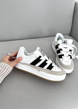 Кроссовки adidas adimatic white black
