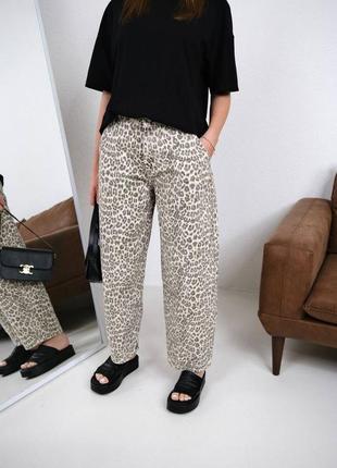Женские леопардовые джинсы tricotto