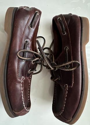 Кожаные туфли timeberland