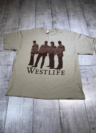 Редкая футболка мерч westlife 2006 gildan