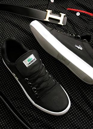 Мужские кеды : lacoste2 фото