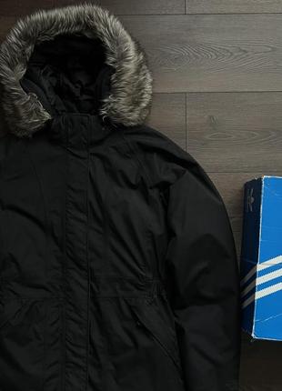 Пуховик north face женская hyvent