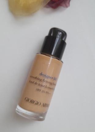 Тональний флюїд armani Raincoats designer lift spf 20 # 5