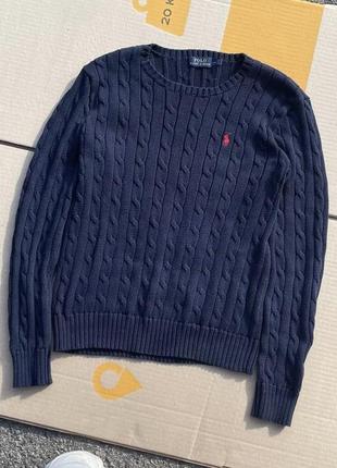 Вязаный свитер polo ralph lauren
