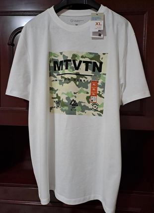 Футболки primark mtv, размеры xl, 2xl, 3хl