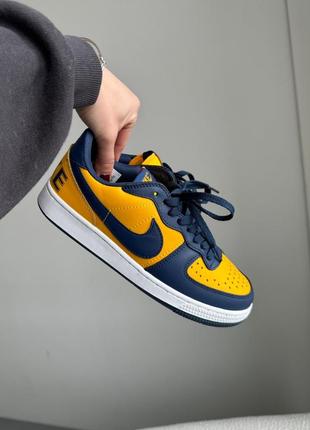 Кросівки nike terminator low blue yellow