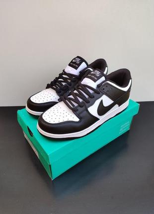 Кроссовки nike sb dunk low pro black&white 36-46