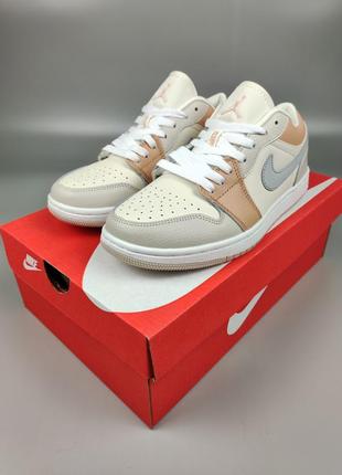 Кроссовки найк джордан женские подростковые nike air jordan 1 low milan