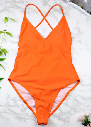 Сдельный слитный купальник монокини 7 цветов 50/66со