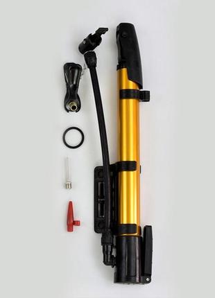 Насос для велосипедів, м'ячів, кругів з перехідниками