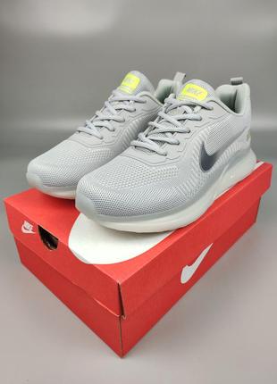 Кросівки чоловічі nike air running gray