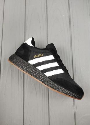 Кросівки adidas iniki thermo black