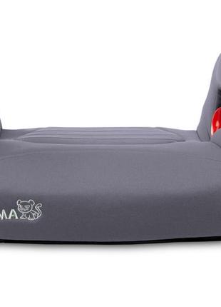 Детское автокресло бустер caretero puma isofix (15-36 кг) graphite5 фото