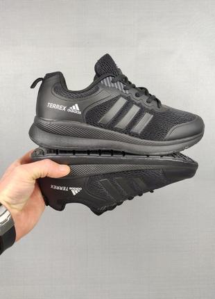 Мужские кроссовки adidas terrex speed all black