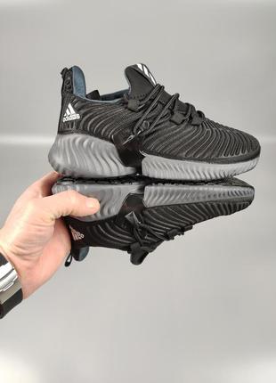 Кросівки жіночі підліткові adidas alphabounce instinct black