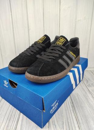 Мужские кроссовки adidas münchen black