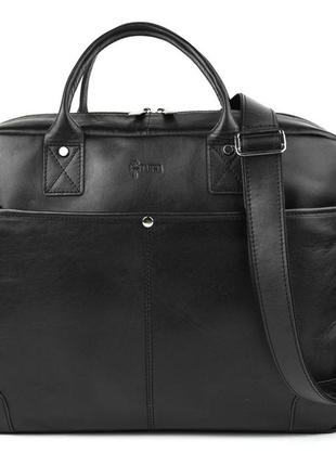 Чоловіча сумка для ноутбука 17 дюймів ga-0458-4lx tarwa чорна