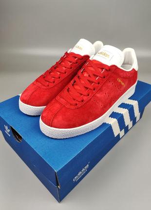 Кроссовки женские подростковые adidas topanga red white 36-40