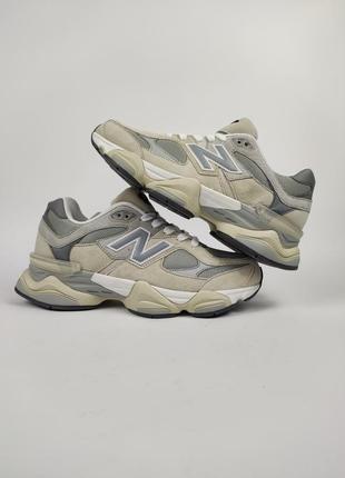 Кроссовки new balance 9060 beige gray