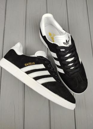 Чоловічі кросівки adidas gazelle black white