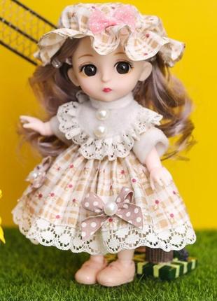 Кукла bjd шарнирная 16 см pretty doll мод. 1