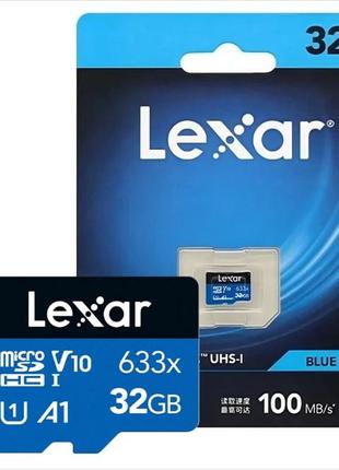 Карта пам'яті lexar 32gb а1 microsd